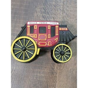 WellsFargo Stagecoach Coin Bank, San Francisco Union Trust, Vintage Decor No Key